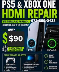 Xbox series Playstation 5 Repair