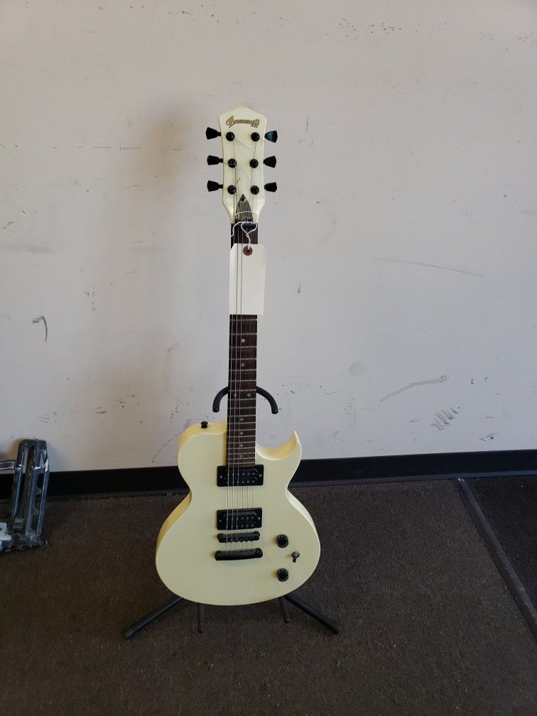 Brownsville Single Cut Special Electric Guitar Cream Colored