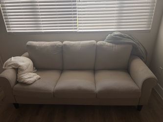 White couch