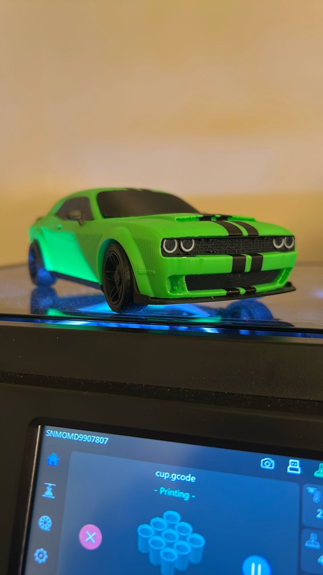 3d Printed Demon Hellcat Challenger