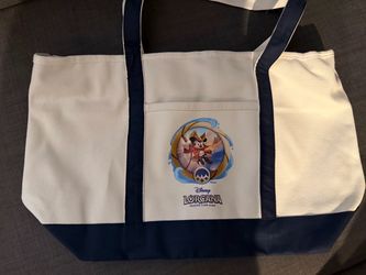Disney Cruise Line Lorcana Trading Card Game Canvas Tote Bag