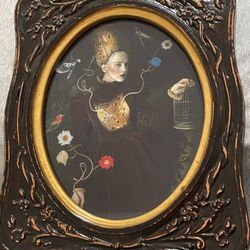 Dark garden goddess Art