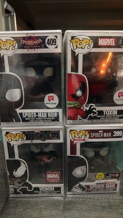 Funko toxin spideman and venom