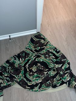 Denim Tears Tiger Camo Zip Up Hoodie XL