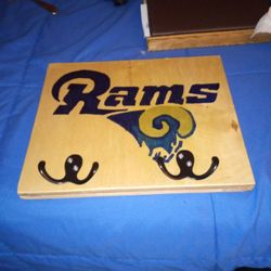 Custom Made LA Rams Wall Plaque 