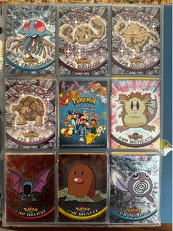 🔥 Vintage 1999 Pokémon Topps TV Animation Binder Collection 🔥