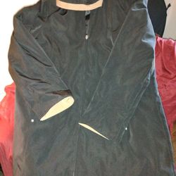 White Stag Hooded Coat