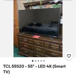 Broken 55-inch TCL TV!!!