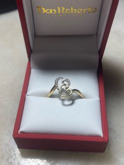 Diamond promise ring