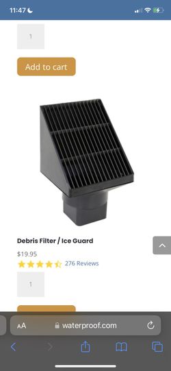 2new Debris Filters 