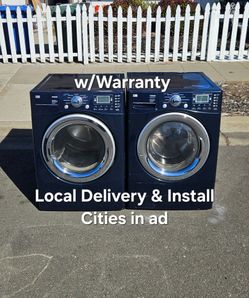 LG front load washer and Electric 220v dryer