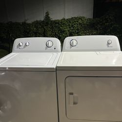 Washer and Dryer 