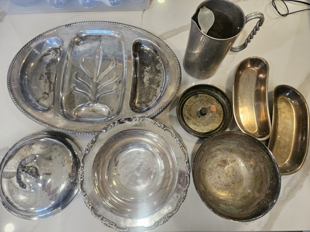 Silver Dishes & Bowls