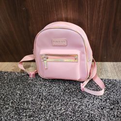 Light Pink Small Guess Bag Backack Purse 