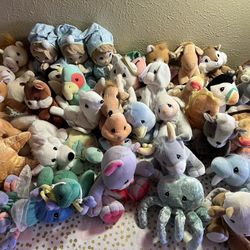 Vintage Rare Stuffed Animals Precious Moments 