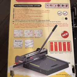 MantisTol LVT-330 13" Vinyl plank cutter for VCT,LVT, LVP, WPC, SPC plank floor LIKE NEW