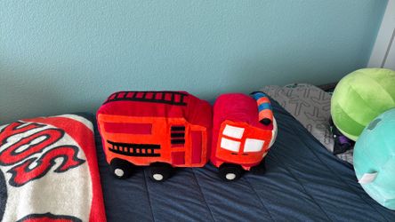 Fire truck stuffed animal