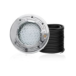 6 Inch Spa Light for Inground Pool Led, 100FT AC120V 6 Inch White Pool Lights