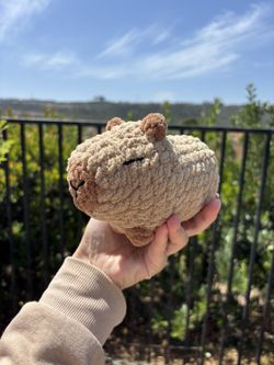 Crochet Capybara Handmade 🧶 Crochet 🧶 Plushie 