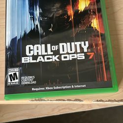 Xbox Series X Call Of Duty Black Ops 7