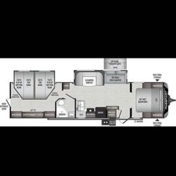 1/2 Ton Towable, Sleeps 10 With 4 Bed Bunkhouse
