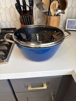 Enameled Cast Iron Pot with Glass Lid - Free