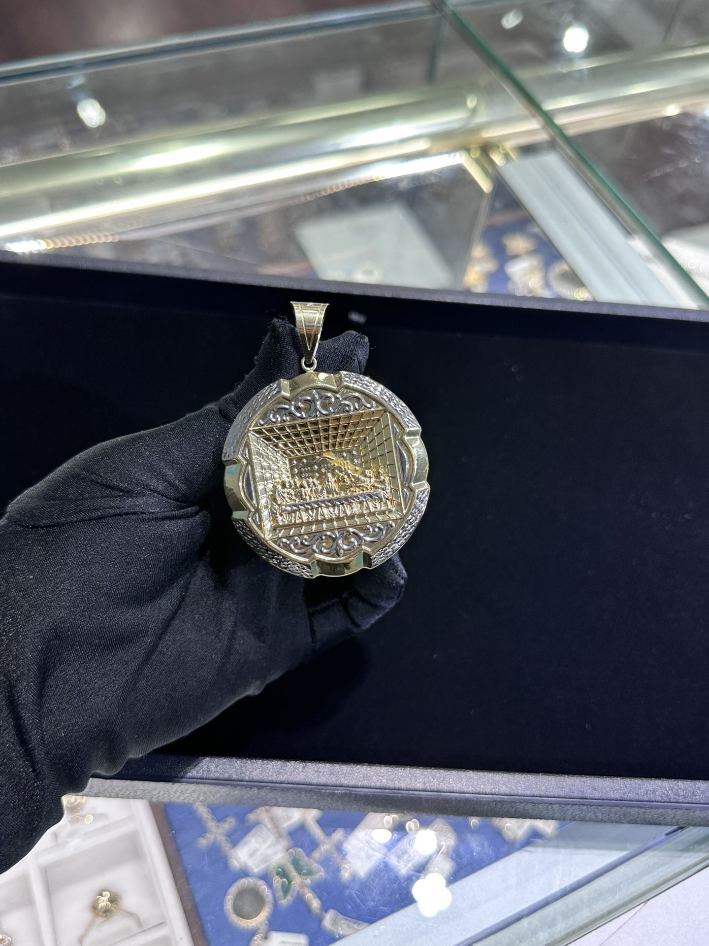 10k Gold Last Supper Charm