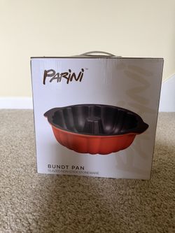 Parini - Orange Bundt Pan Glazed Non-Stick Stoneware