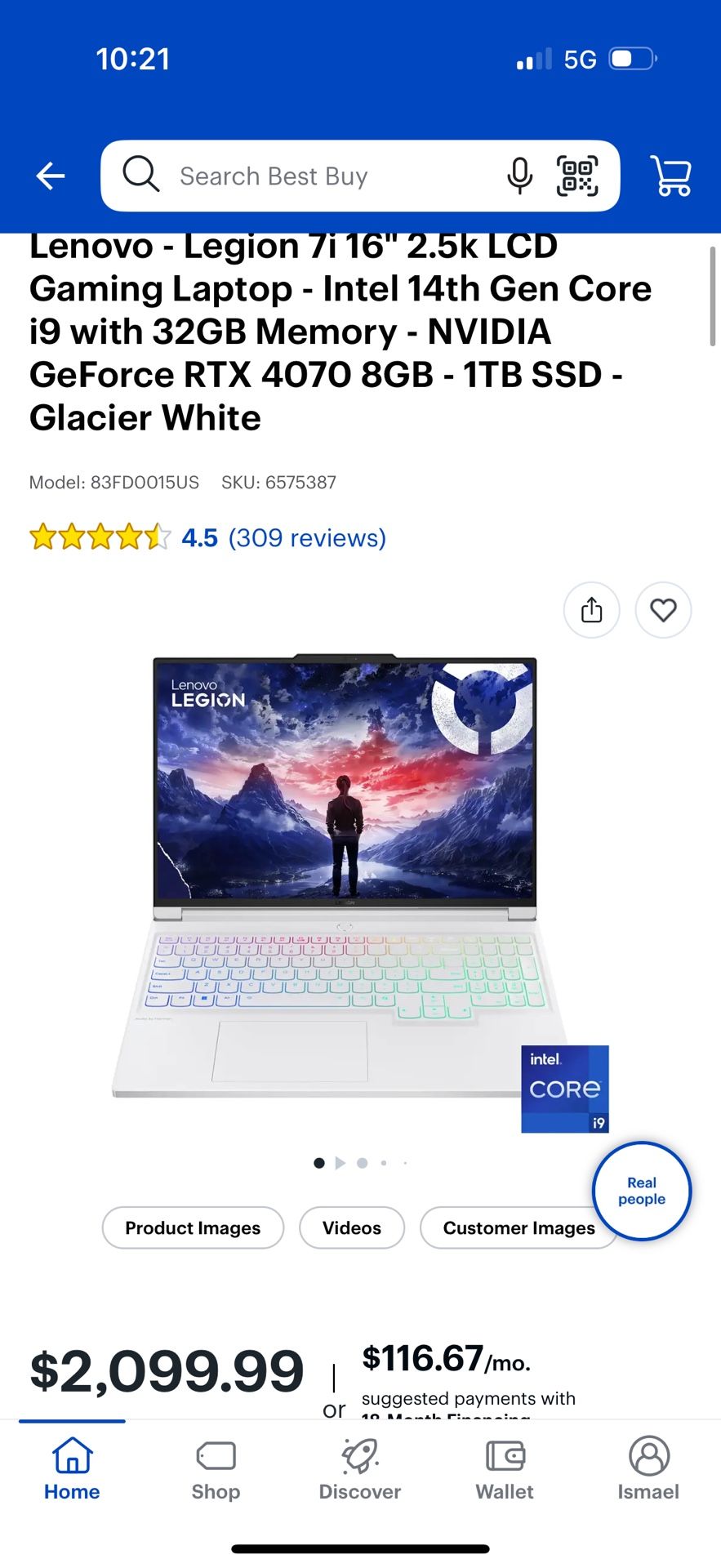 legion 7i 16 gaming laptop