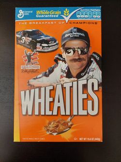 Dale Earnhardt Unopened Wheaties Box