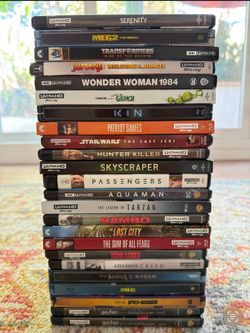 4K Movies: $10 Each
