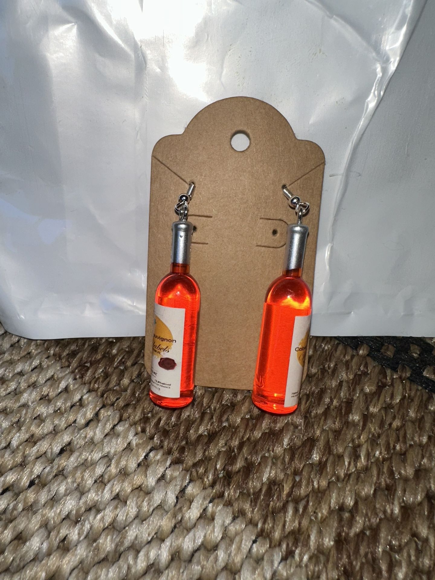 Wine Bottle Earrings