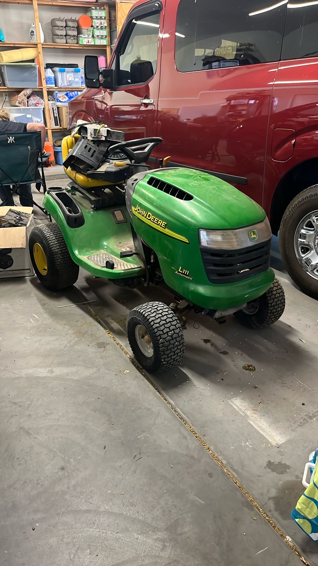 John Deer Ride On Mower