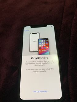 Iphone X 64gb for AT&T ,cricket,h20