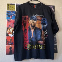 Vintage WWE Undertaker shirt 