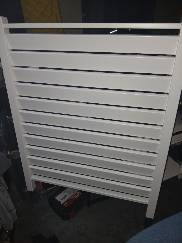 New One White Garden Fence