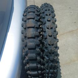 Dirt Bike Tires Front And Back 