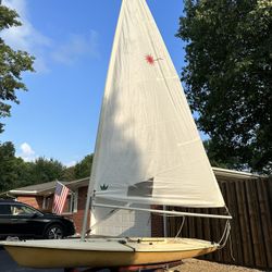 Lazer Sailboat With Trailer And Title