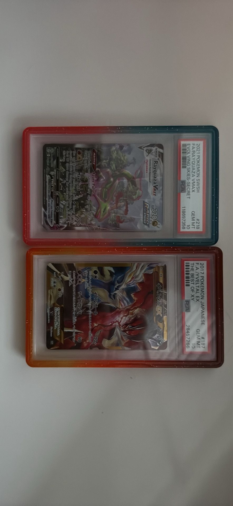 2 Fire Pokemon Slabs