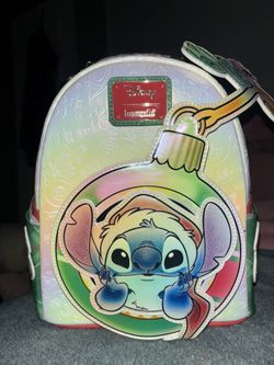 Loungefly Disney Stitch Christmas Ornament Mini Backpack – Limited Edition