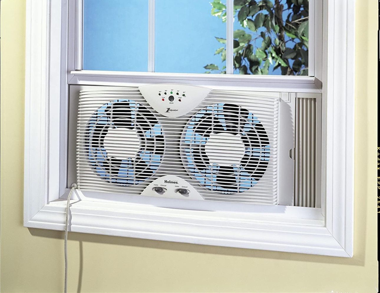 Large Whole House Window Fan Digital Thermostat