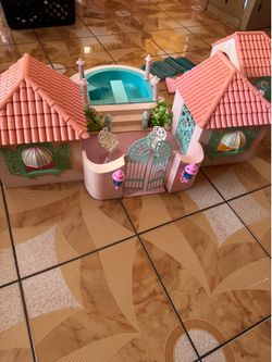Vintage 1984 G1 My Little Pony Paradise Estate House w/ Original Furniture Near Complete