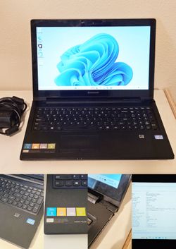 15.6" Lenovo Touchscreen Laptop - Windows 11, Intel Core i5 3.0ghz, 16gb RAM, Apple 256gb SSD, NEW BATTERY!, Light Gaming HD 4000 GPU (Roblox), USB 3.