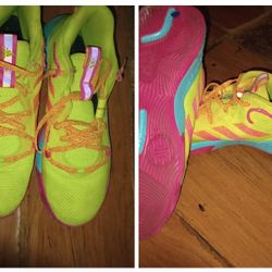Size 14 Pink/Yellow Shoes$20 Size9 Louis Vuitton Shoes Size 9 Tap Shoes 10$ Size9 Revenge Shoes20$/OBO