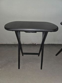 Espresso TV tray table