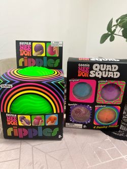 Nee Doh Ripples & Quad Squad Stress Ball Set