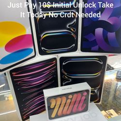 IPad Pro 13 Inch Pay Low Down No Crdt Needed