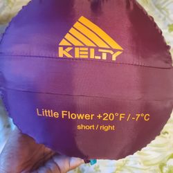 Kelty little flower + 20° 72x28  short right sleeping bag