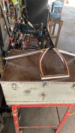 Chrome handle bars bikes chopper
