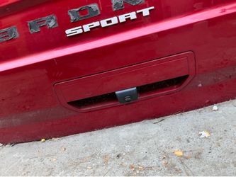 2023 Ford bronco sport rear hatch